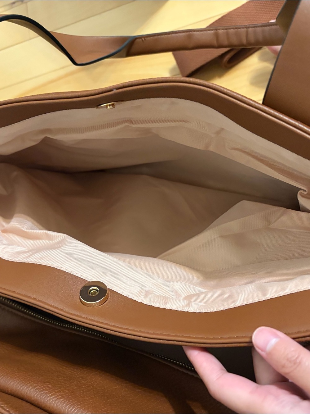 Poppy & Peonies Chestnut Brown Mini Voyager - Picture 9 of 9